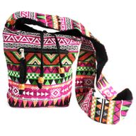 Sac Moyen Jacquard - Rose