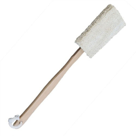 6x Brosse Loofah avec poignée longue