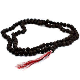 3x Mala Rudraksha 108 Perles - Noir