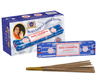 12x Encens exotiques Nag Champa 40g