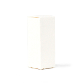 50x Boîtes Kraft Flacon 10ml - Blanc