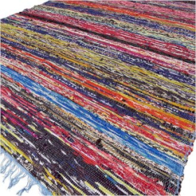 Tapis Indiens de Luxe 154 x 90cm - Bleu