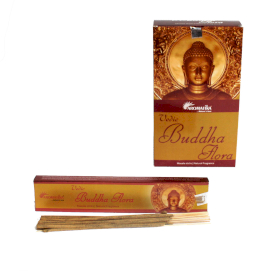 12x Bâtonnets d\'Encens Védique- Buddha Flora