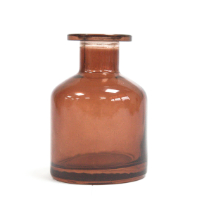 6x 140 mL Bouteilles Diffuseur Alchimiste - Ambrée (bouchons vendus séparément)