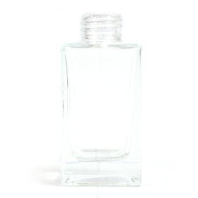 6x 100 mL Bouteille Diffuseur Longue - Transparente (bouchons vendus séparément)