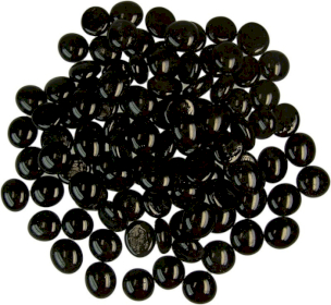 Pack de Pierres de verre 5 kg - Noir