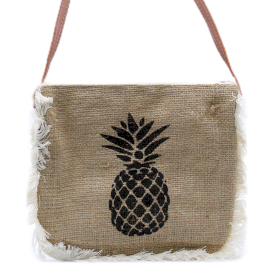 Sac à Franges Imprimé - Ananas