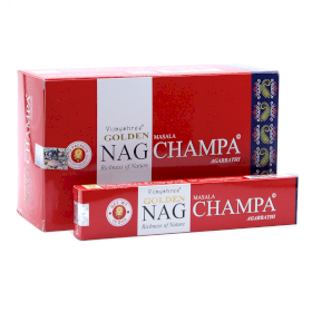 12x 15g Golden Nag - Champa Encens