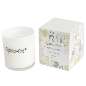 4x Bougie votive - Café et Noyer