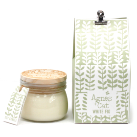 4x Petite Bougie en Pot Kilner - Figue Blanche