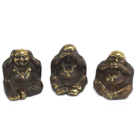 Lot de 3 - See No Evil etc - Bouddha