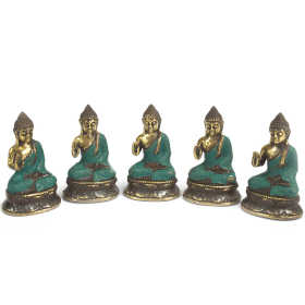 5x Mini Bouddha assis