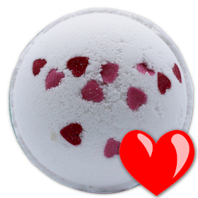 16x Bombe de bain Love Hearts - Fleurs sauvages