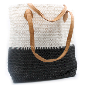 Sac Retour au Bazar - Noir & Blanc