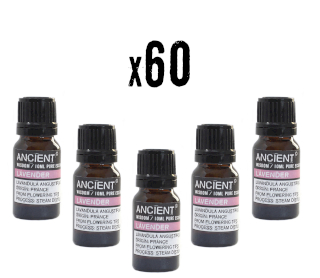 60x 10 ml Huile essentielles de Lavande