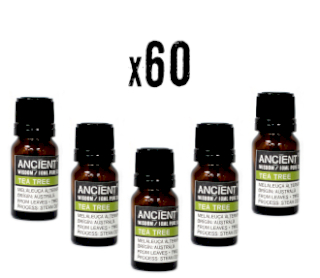 60x 10 ml Huile essentielles Arbre à Thé