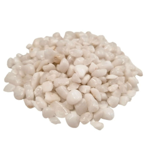 Eclats de pierres précieuses de quartz blanc en vrac - 1KG