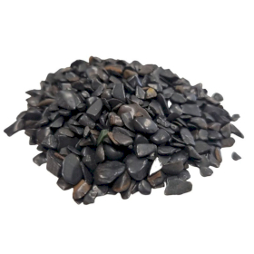 Eclats de pierres précieuses de tourmaline noire en vrac - 1KG