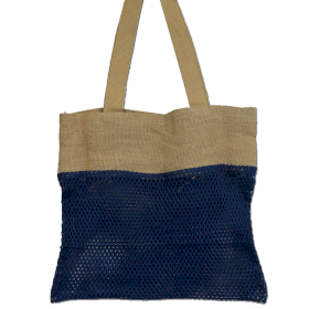 6x Sac filet pur jute doux et filet en coton - Jean\'s