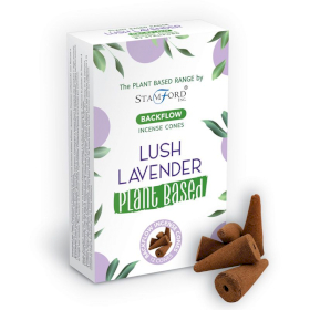 6x Cônes d\'encens à base de plantes - Lush Lavender