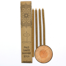 3x Large bâtons d\'encens Palo Santo - Bois de santal