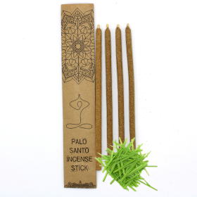 3x Large bâtons d\'encens Palo Santo - Citronnelle