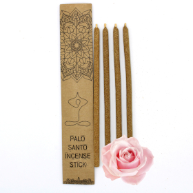 3x Large bâtons d\'encens Palo Santo - Roses