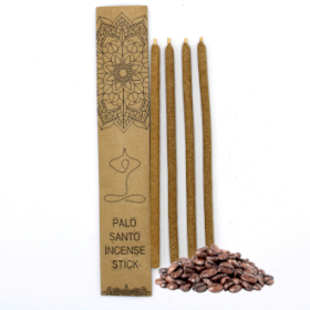 3x Large bâtons d\'encens Palo Santo - Café