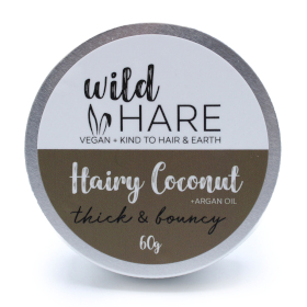 4x Shampoing Solide Wild Hare 60g - Noix de Coco