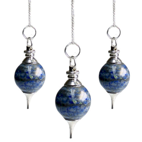 3x Pendules Sphère - Lapis