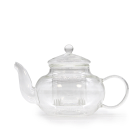 Théière Infuseur en Verre - Perle Ronde - 400ml