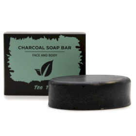 5x Savon au Charbon 85g - Tea Tree