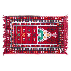 Tapis Kilim 125x80 cm - Rouge