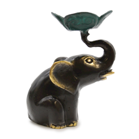 Petite Bougie Éléphant / Porte-Encens