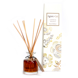 3x Coffret de 3 Diffuseurs d\'Ambiance 140 ml - Café et Noyer