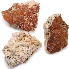 Spécimens minéraux -Vanadinite (environ 20 pièces)