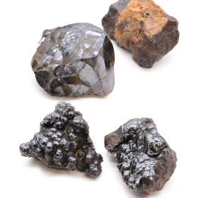 Spécimens minéraux - Hématite naturelle (environ 20 pièces)