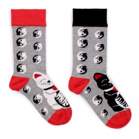 3x Chaussettes Bambou Hop Hare (36-40) - Chat Porte bonheur