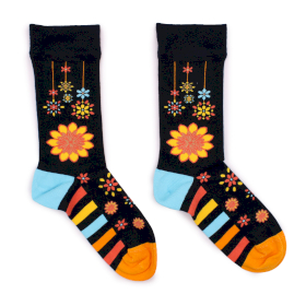 3x Chaussettes Bambou Hop Hare (36-40) - Mandala Fleurs