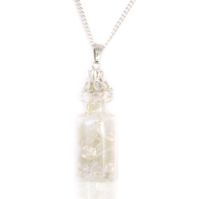 Collier de Pierres Précieuses en Bouteille - Opalite