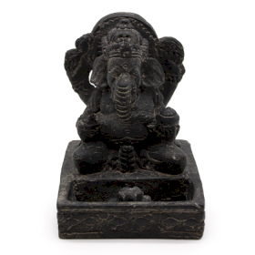 Brûleur d\'Encens Ganesh Fengshui (noir antique)