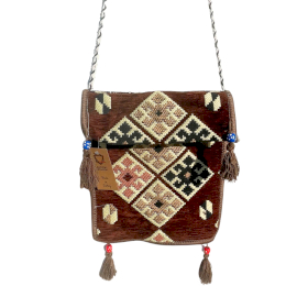 Sac de Festival Kilim - Chocolat