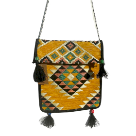 Sac de Festival Kilim - Jaune