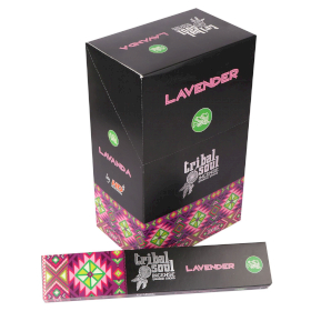 12x Bâtons d\'Encens Tribal Soul - Lavande