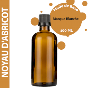 10x Huile de Noyau d\'Abricot - 100ml - Marque Blanche