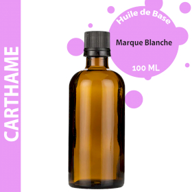 10x Huile de Carthame 100ml - Marque Blanche