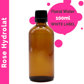 10x Hydrolat de Rose 100ml - Marque Blanche