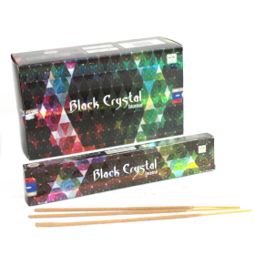 12x Encens Satya Black Crystal - 15g