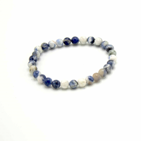 4x Bracelet de Manifestation en Pierres Précieuses- Sodalite - Vérité