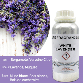 Huile de Parfum Pure  Lavande Blanche - 500ml